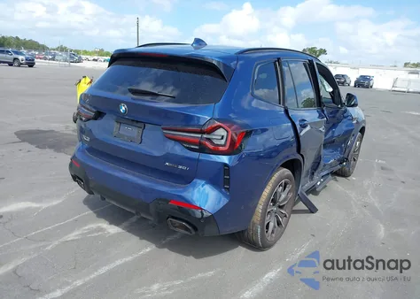 2024 BMW X3 xDrive30I from USA, damaged, VIN 5UX53DP09R9T86533